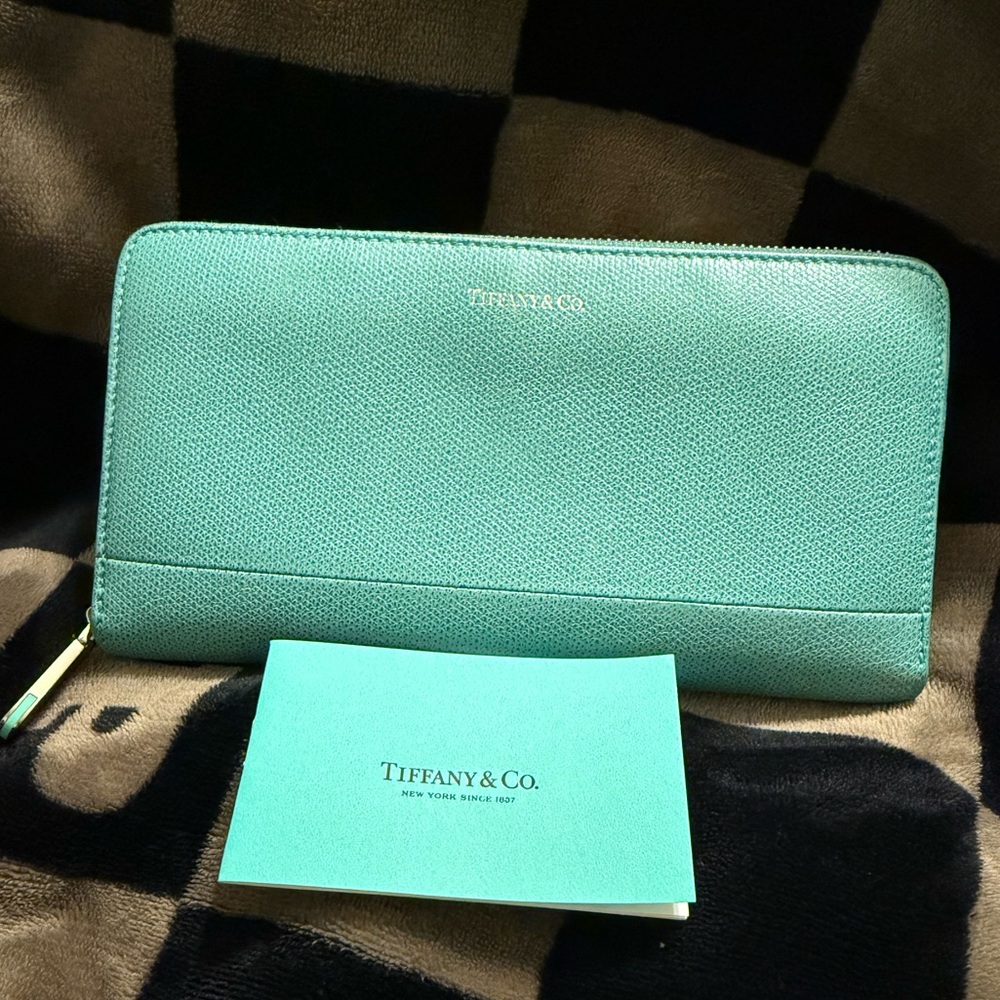 Tiffany & Co. Teal Wallet